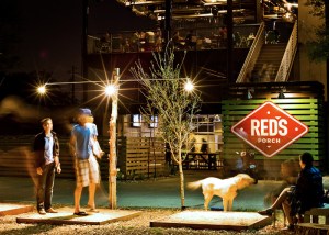 Red's Porch At Night