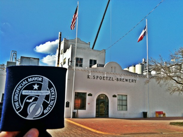 The Unofficial Mayor of Austin Koozie Visits Shiner