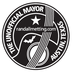 Unofficial Mayor of Austin Logo - Black